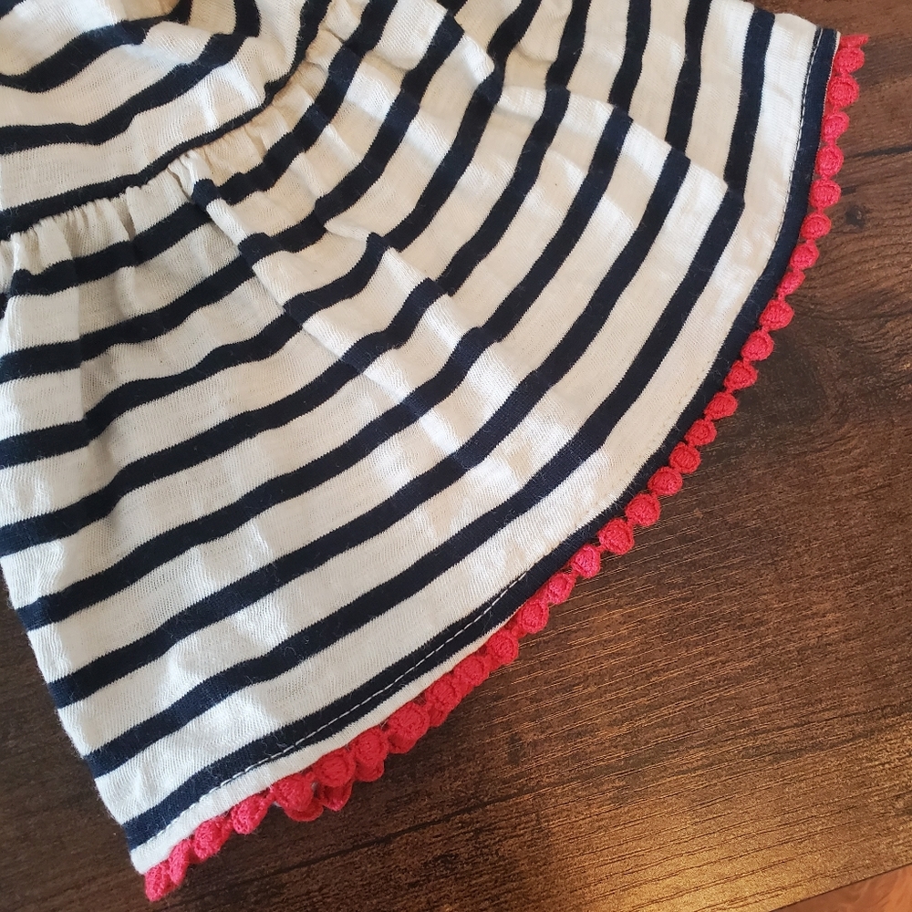 W5 Navy Striped Top - Picture 4 of 7
